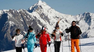 Ski entre amis
